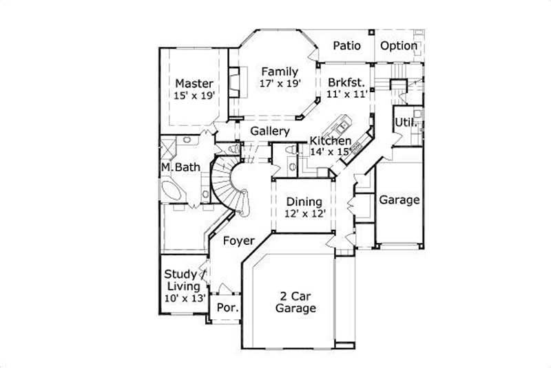 FIRST STORY FLOOR PLAN