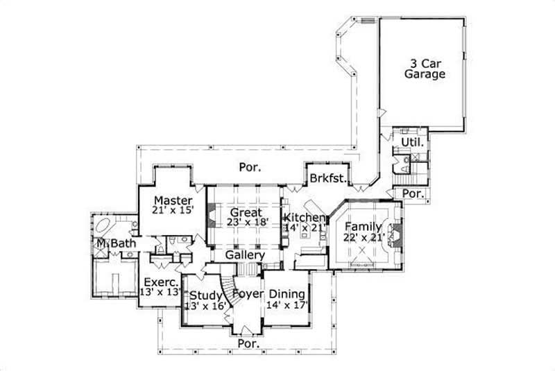 FIRST STORY FLOOR PLAN