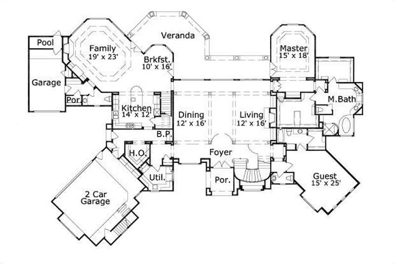 FIRST STORY FLOOR PLAN