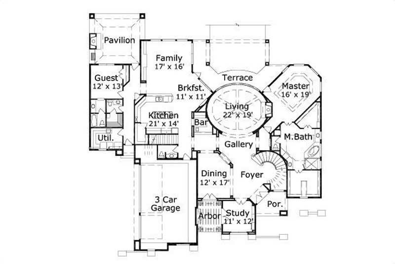 FIRST STORY FLOOR PLAN