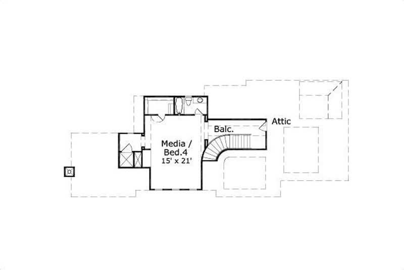 THIRD STORY FLOOR PLAN