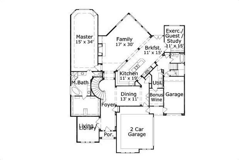 FIRST STORY FLOOR PLAN