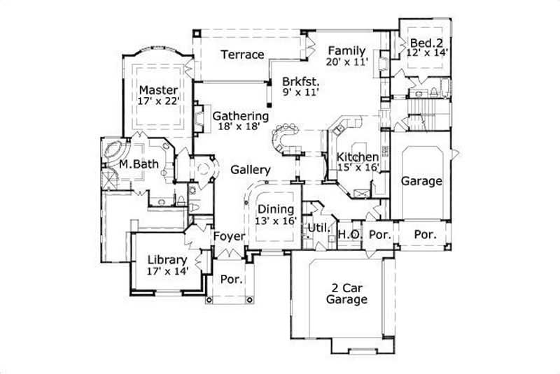 FIRST STORY FLOOR PLAN