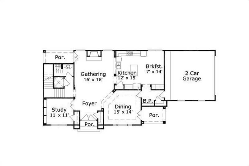 FIRST STORY FLOOR PLAN