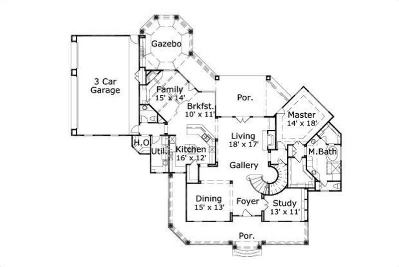 FIRST STORY FLOOR PLAN