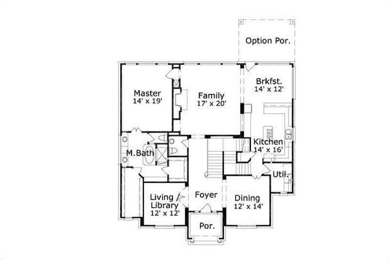 MAIN LEVEL FLOOR PLAN