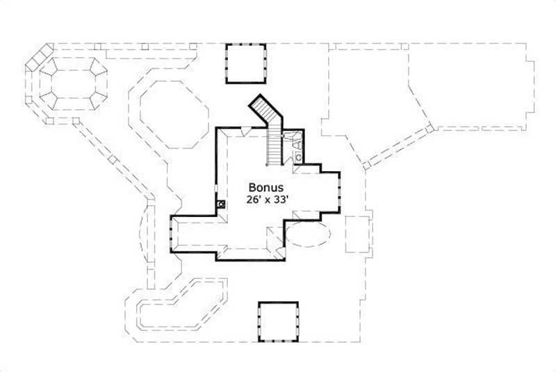 SECOND STORY FLOOR PLAN