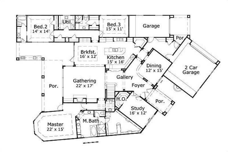 FIRST STORY FLOOR PLAN