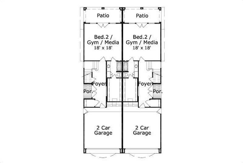 FIRST LEVEL FLOOR PLAN
