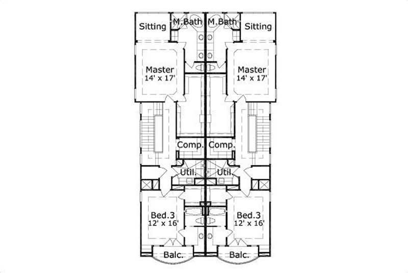 THIRD LEVEL FLOOR PLAN