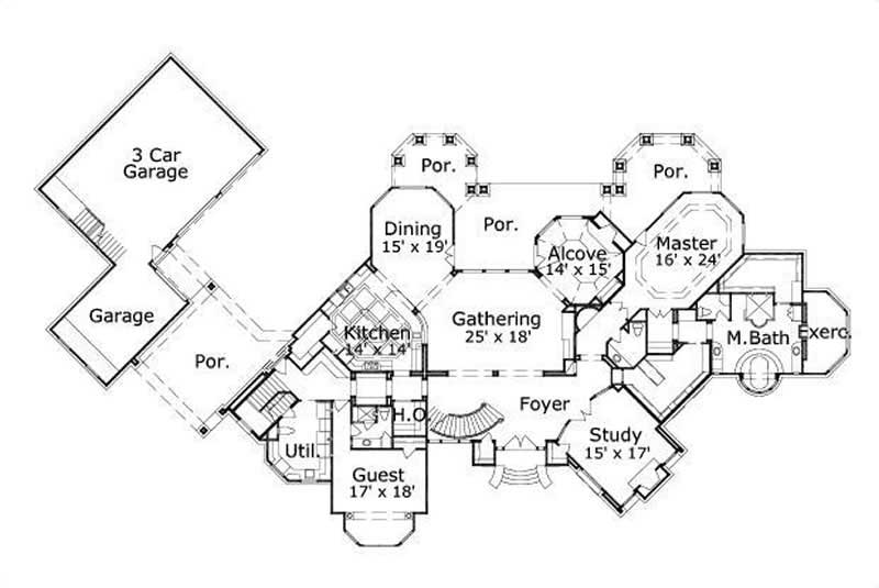 MAIN LEVEL FLOOR PLAN