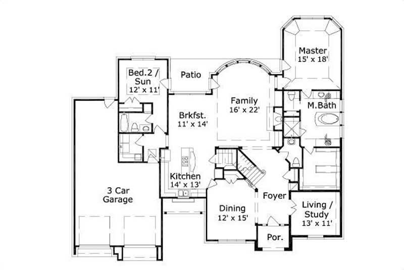 FIRST STORY FLOOR PLAN