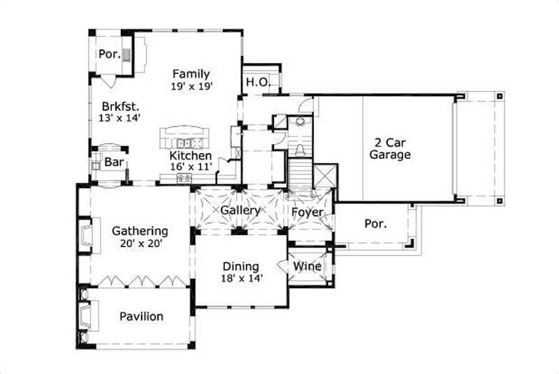 FIRST STORY FLOOR PLAN