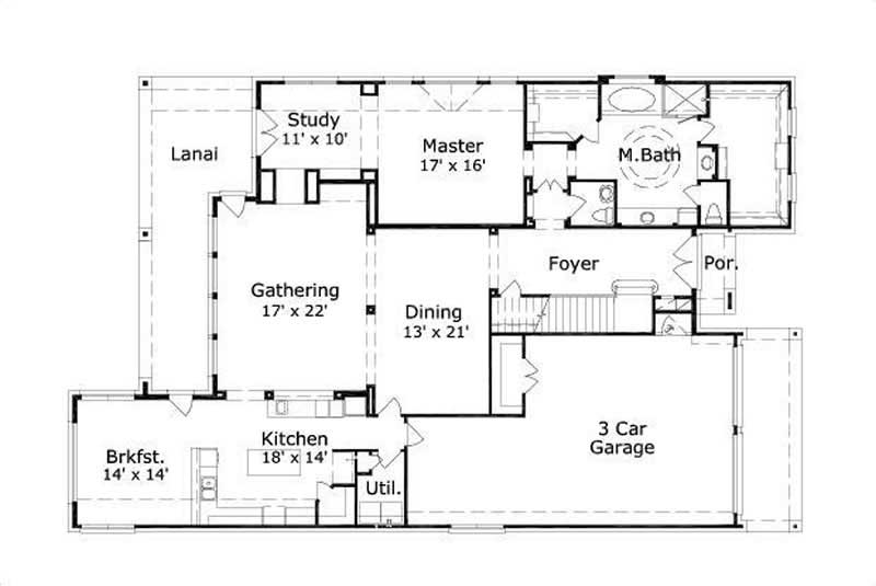 FIRST STORY FLOOR PLAN