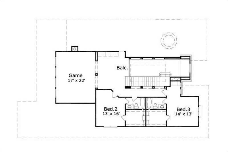 SECOND STORY FLOOR PLAN