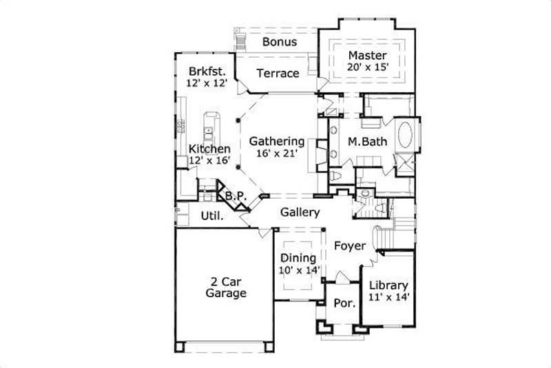 FIRST STORY FLOOR PLAN