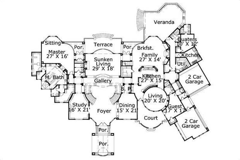 FIRST STORY FLOOR PLAN