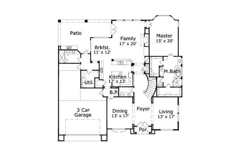 FIRST STORY FLOOR PLAN