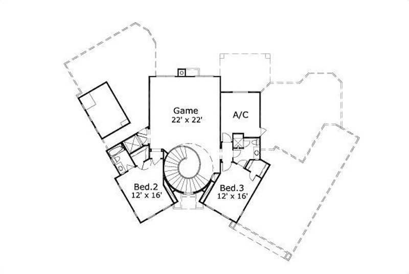 SECOND STORY FLOOR PLAN