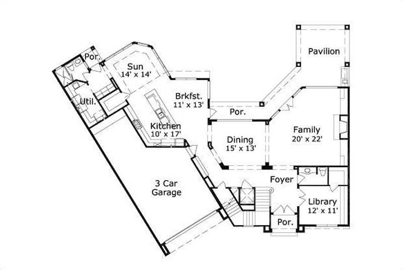 FIRST STORY FLOOR PLAN