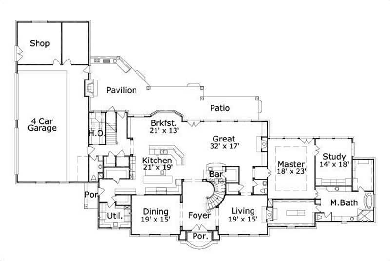 FIRST STORY FLOOR PLAN