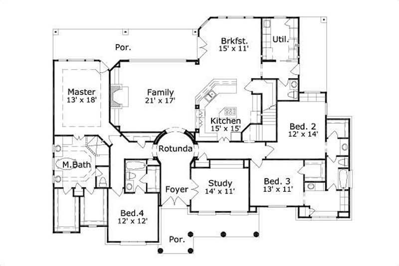 FIRST STORY FLOOR PLAN