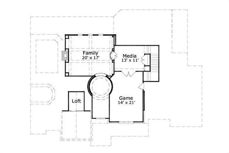 SECOND STORY FLOOR PLAN