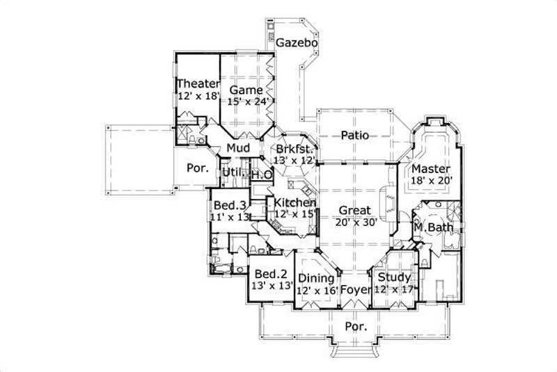 FIRST STORY FLOOR PLAN