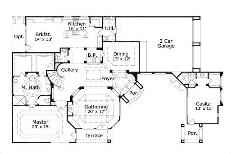FIRST STORY FLOOR PLAN