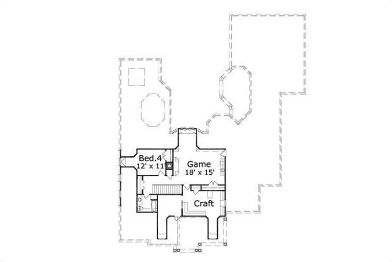 SECOND STORY FLOOR PLAN