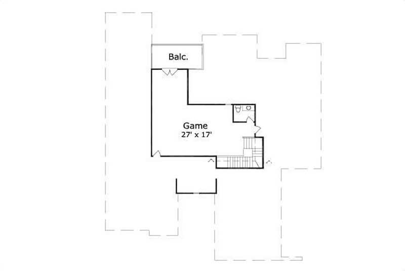 SECOND STORY FLOOR PLAN