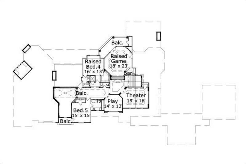 SECOND STORY FLOOR PLAN