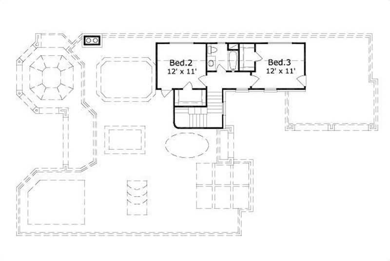 SECOND STORY FLOOR PLAN