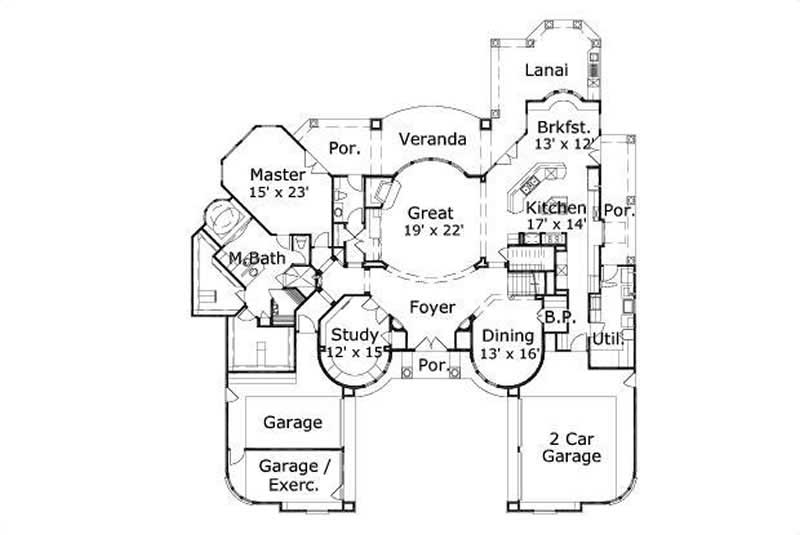 FIRST STORY FLOOR PLANS