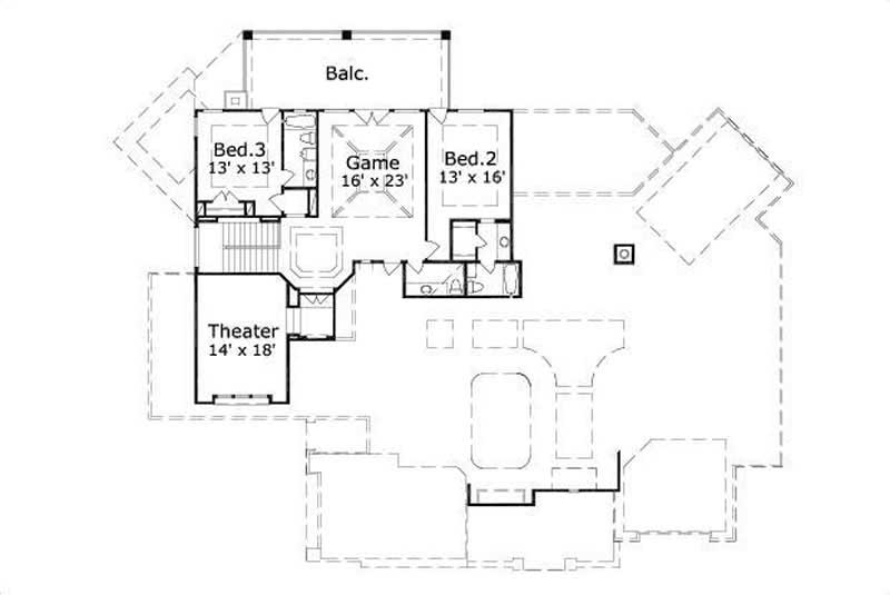 SECOND STORY FLOOR PLAN