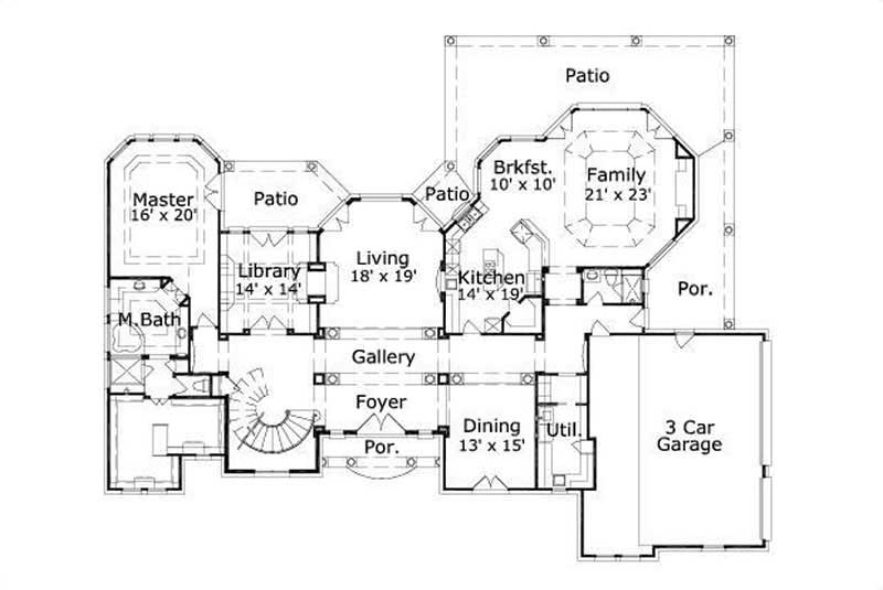 FIRST STORY FLOOR PLAN