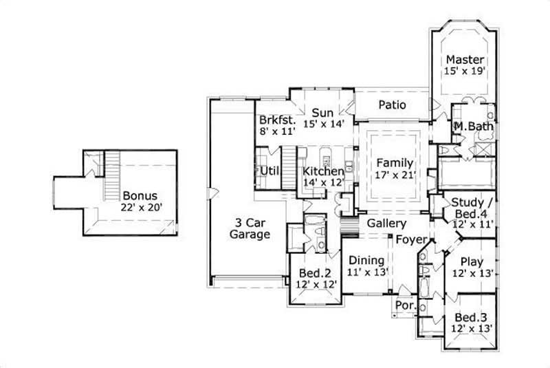 FIRST STORY FLOOR PLAN