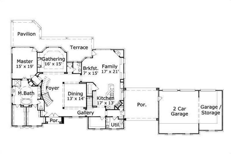 FIRST STORY FLOOR PLAN