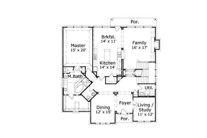 FIRST STORY FLOOR PLAN