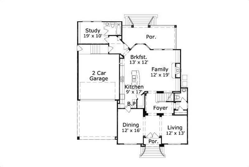 FIRST STORY FLOOR PLAN