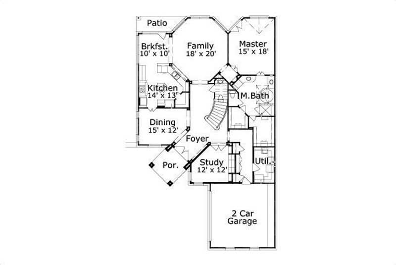 MAIN LEVEL FLOOR PLAN