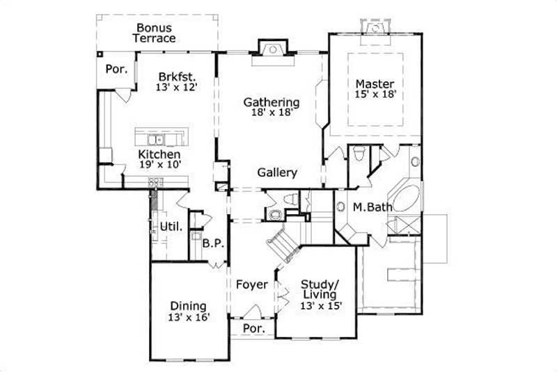 FIRST STORY FLOOR PLAN