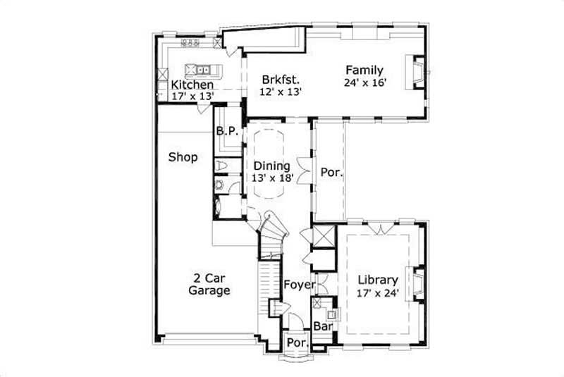 FIRST STORY FLOOR PLAN
