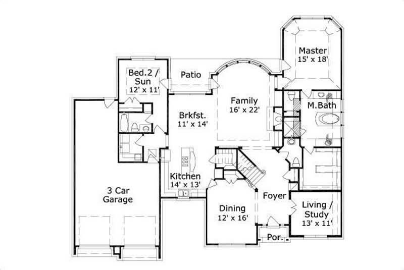 FIRST STORY FLOOR PLAN