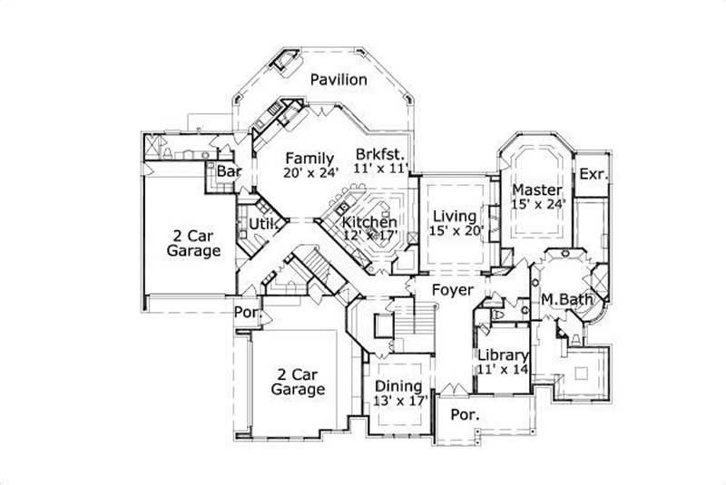 MAIN LEVEL FLOOR PLAN