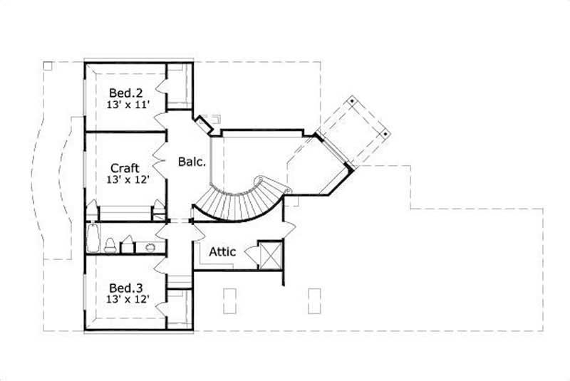 SECOND LEVEL FLOOR PLAN