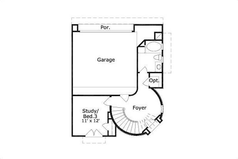 FIRST LEVEL FLOOR PLAN