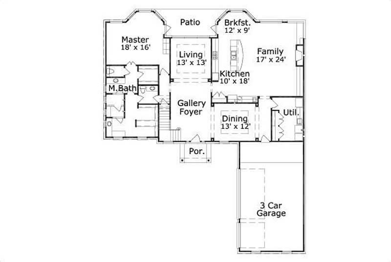MAIN LEVEL FLOOR PLAN