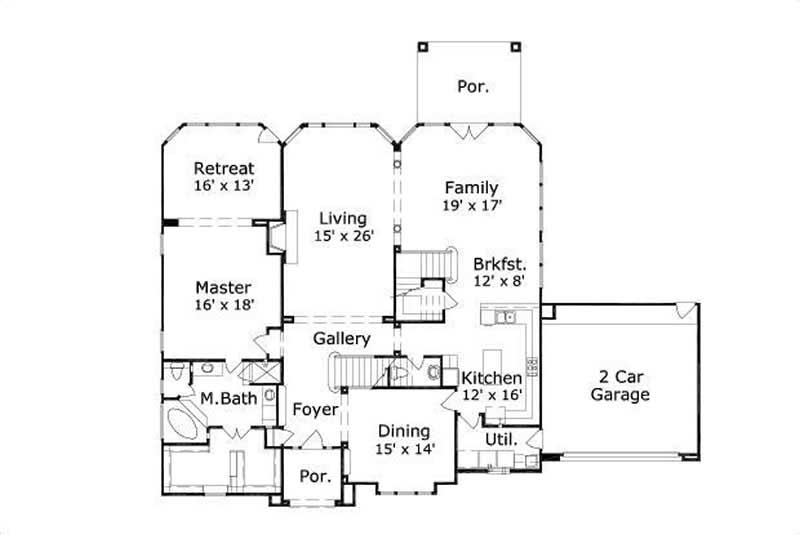FIRST STORY FLOOR PLAN