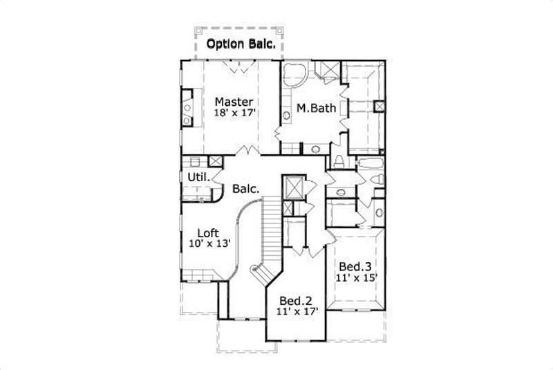 SECOND LEVEL FLOOR PLAN